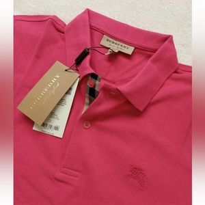 NEW with tags  Mens Burberry Polo size L fits like medium